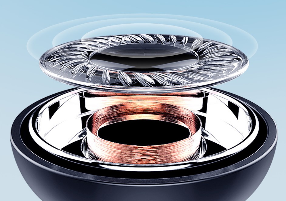 Fingerprint Wireless Earphones with Charging Case