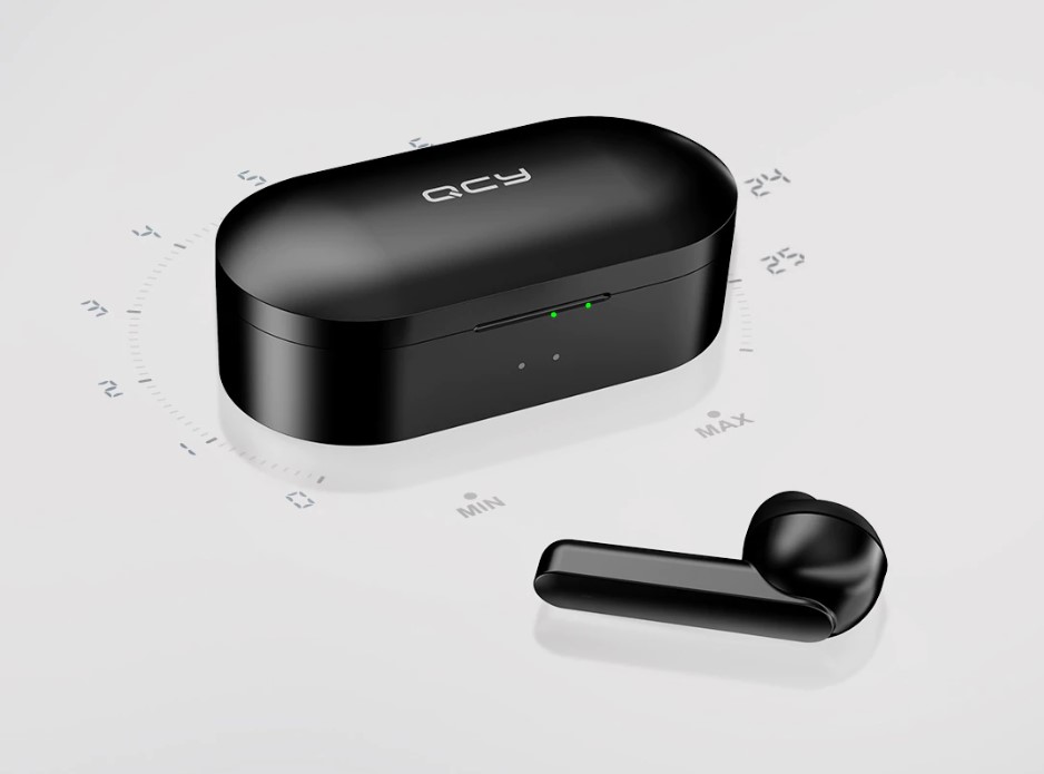 Fingerprint Wireless Earphones with Charging Case