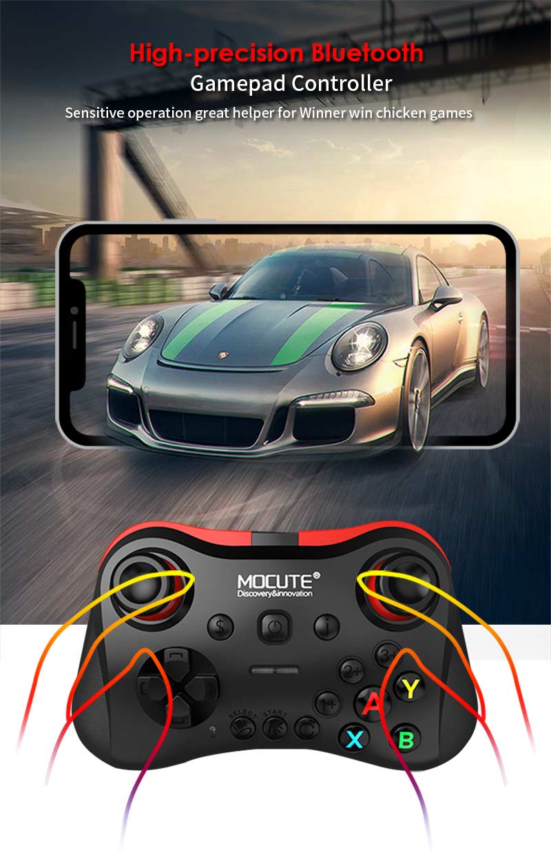 Wireless Gamepad for Phone, Tablet and PC