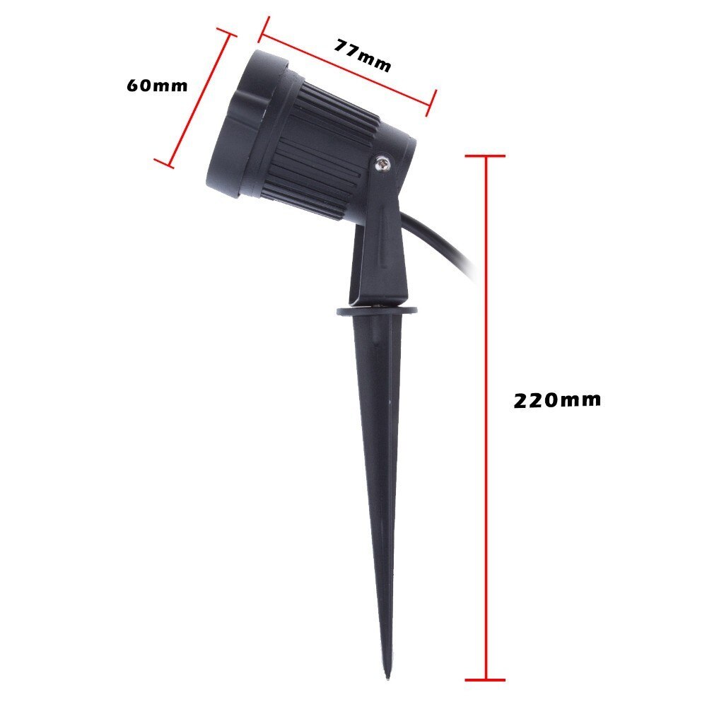 Black Aluminum Lawn Lamp Black Aluminum Lawn Lamp